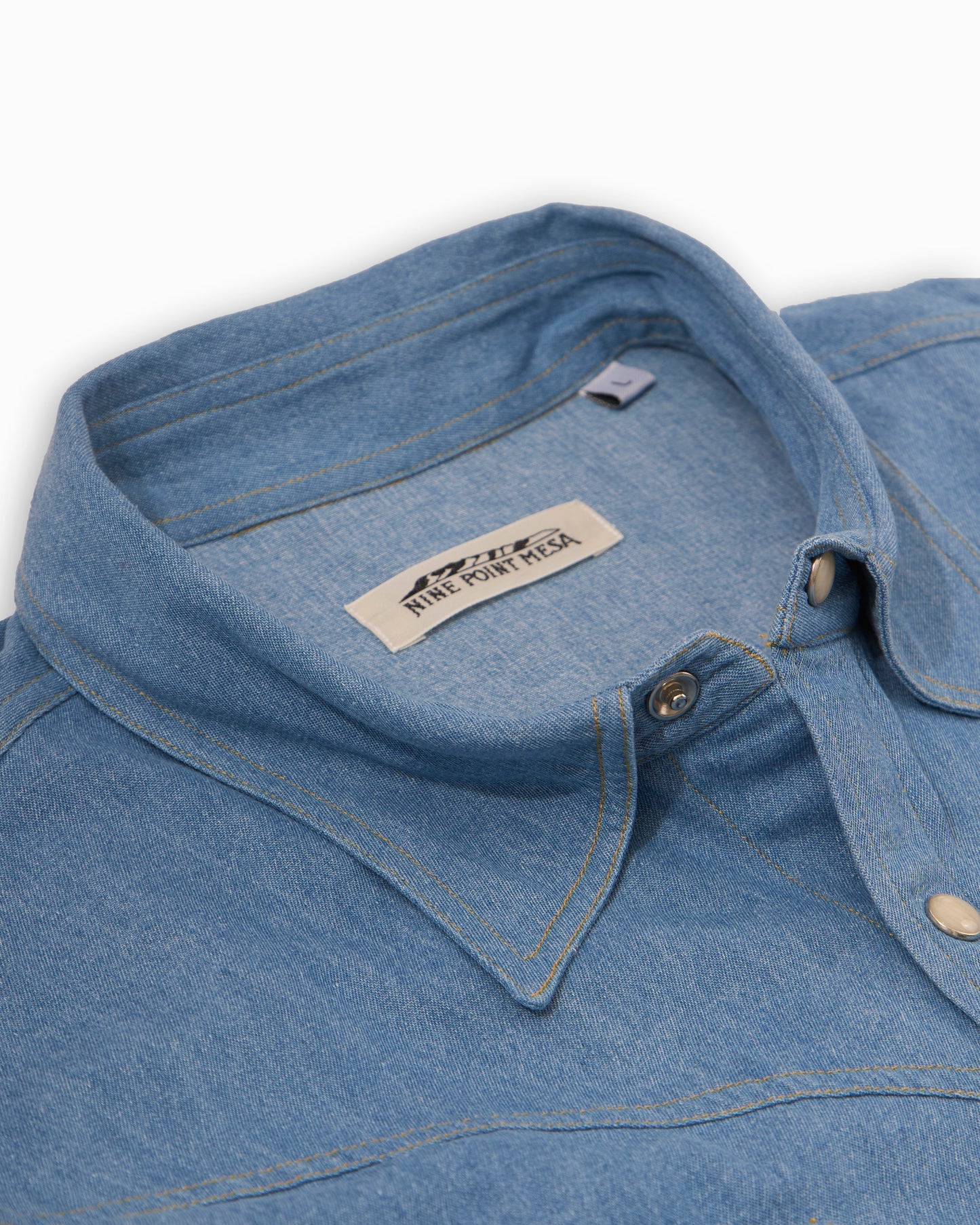 The Pacific Shirt - Light Washed Denim