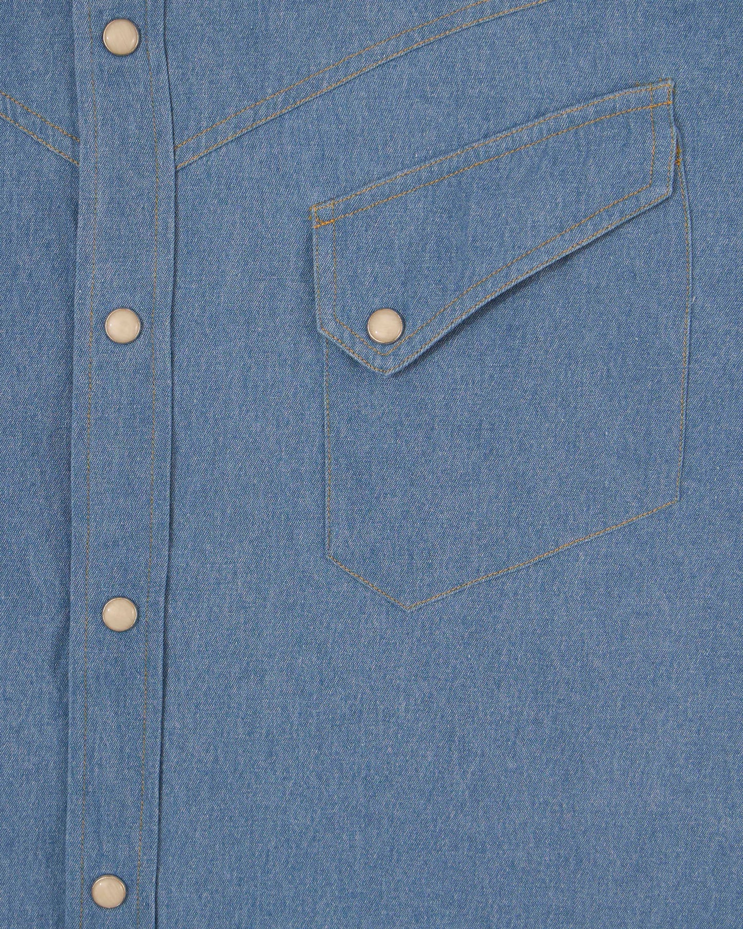 The Pacific Shirt - Light Washed Denim