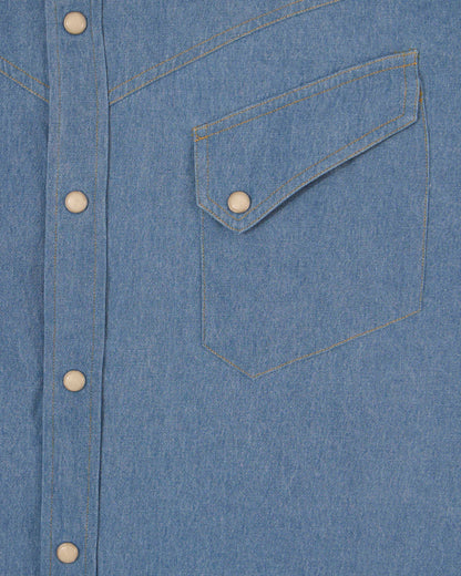 The Pacific Shirt - Light Washed Denim
