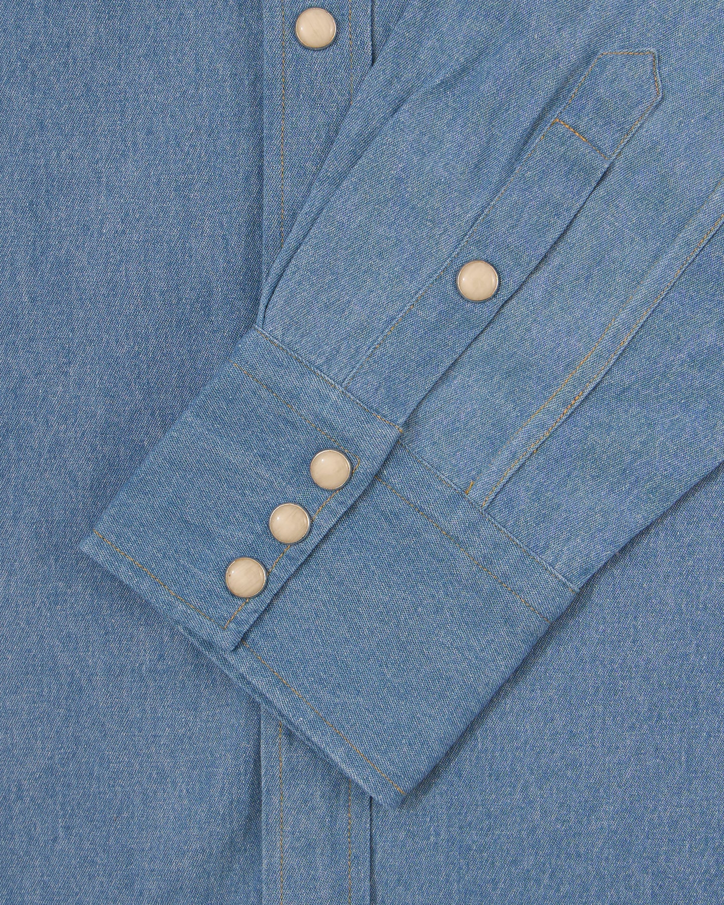 The Pacific Shirt - Light Washed Denim