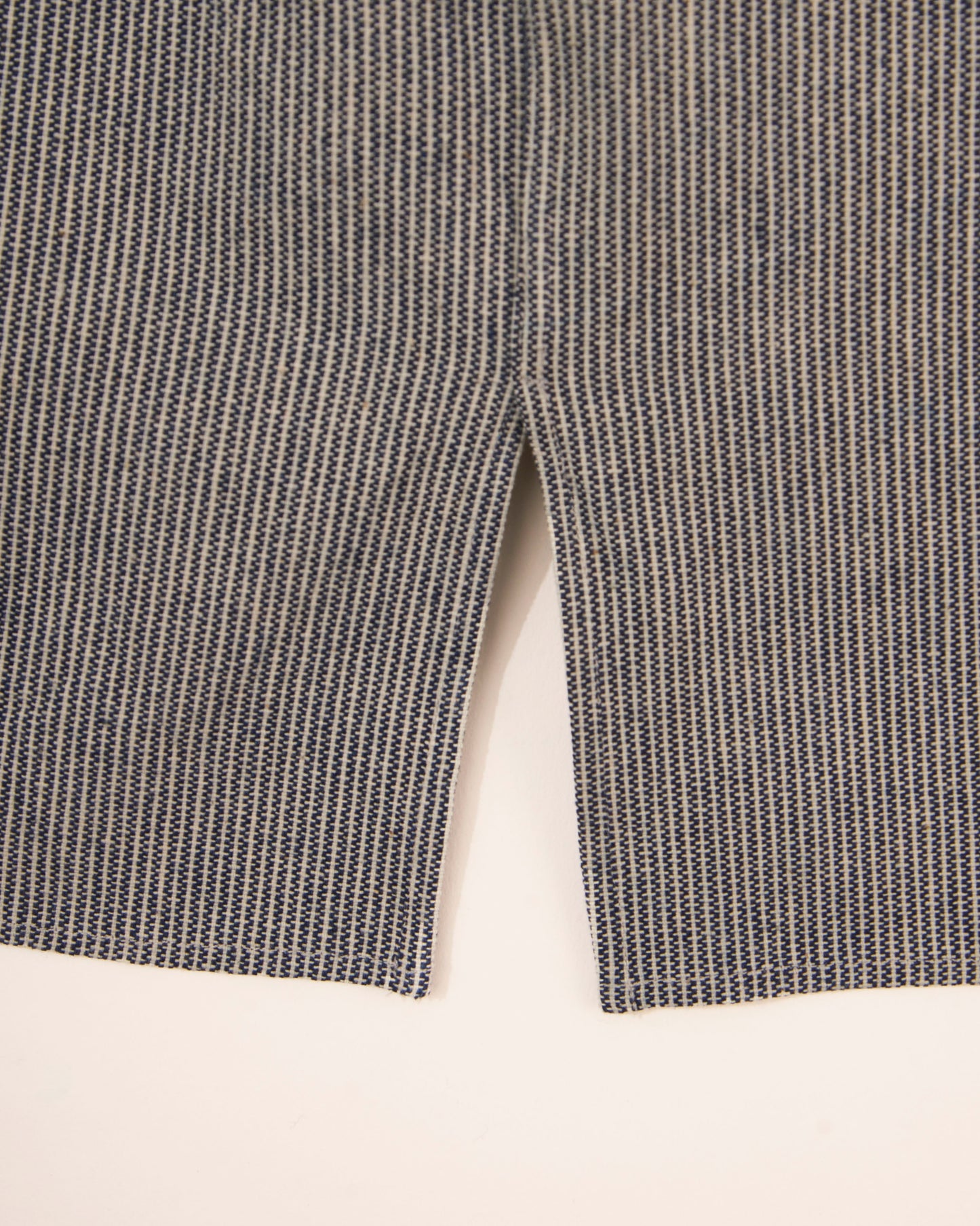 The Ranch Pullover Shirt - Salt and Pepper Stripped Chambray