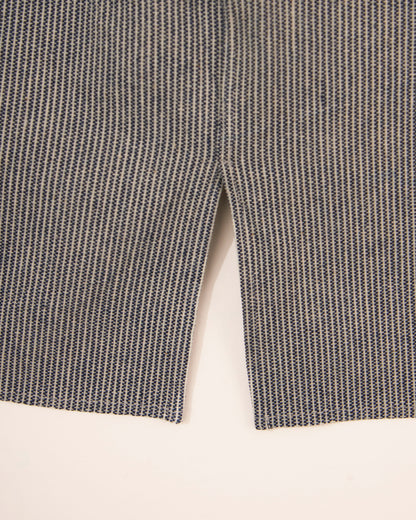 The Ranch Pullover Shirt - Salt and Pepper Stripped Chambray