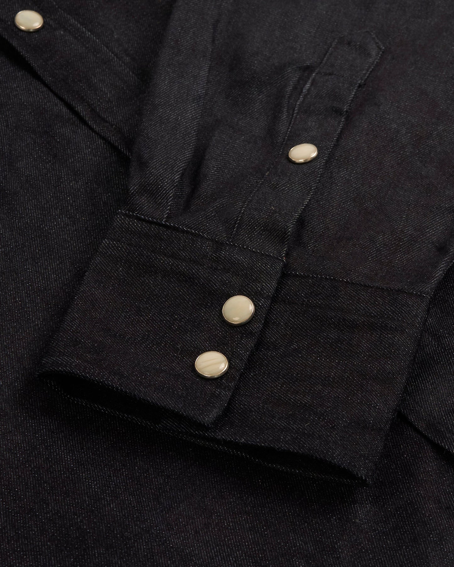 The Cattleman Raw Selvedge Denim Shirt - Indigo / 8Oz