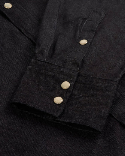 The Cattleman Raw Selvedge Denim Shirt - Indigo / 8Oz