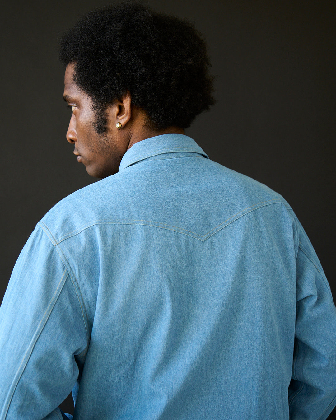 The Pacific Shirt - Light Washed Denim